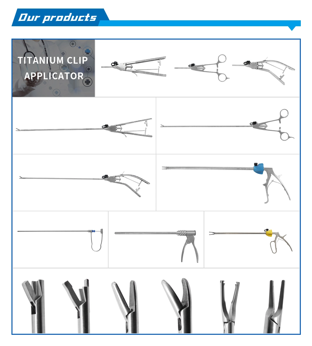 Hot Sales Laparoscopic Hemo Lok Clip Applier, Reusable Polymer Plastic Vascular Endo Clip Applier China Manufacture