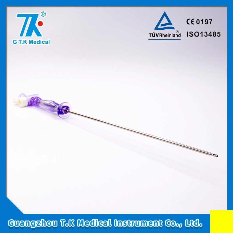 Easy Controlled Insertion 120mm Length Disposable Surgical Instruments Veress Needle