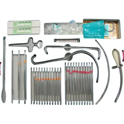 Allgemeines Set/Moll-Set/Iud-Set/Gynäkologie-Chirurgie-Set/weibliches Ligatur-Set/Tonsillen-Set, medizinisches chirurgisches Instrument